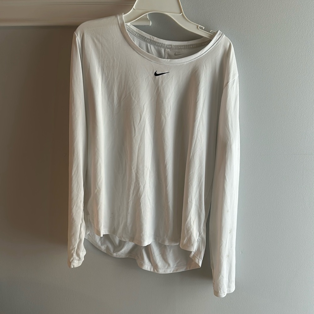 White Nike Athletic Shirt